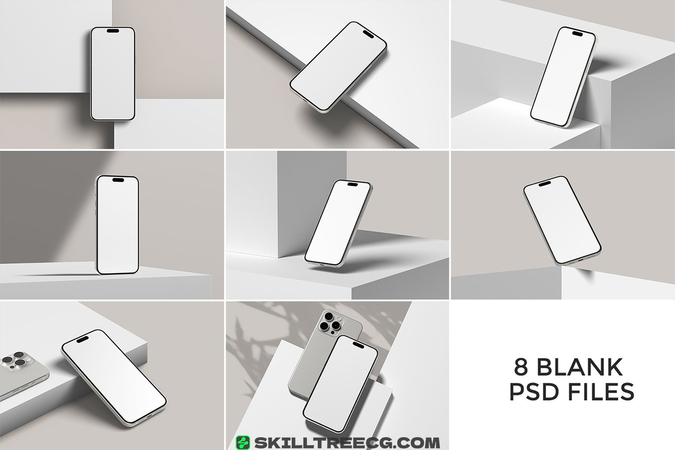 图片[3]-Realistic iPhone 15 Pro Max Mockup（901732）-技能树